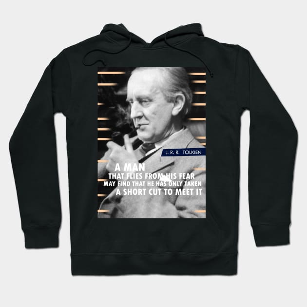 J. R. R. Tolkien Quote Hoodie by pahleeloola